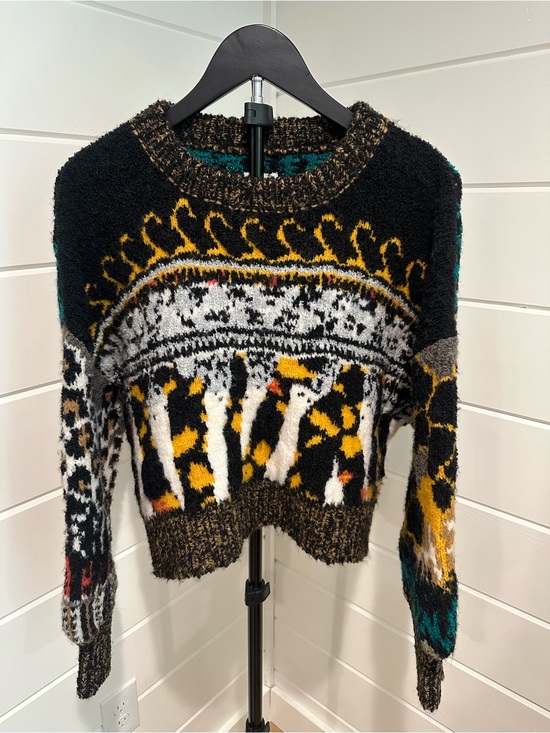Pilcro Sweaters - Anthropologie Pilcro Italian Yarn Chunky Knit Sweater Small NWT